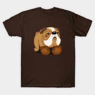 Bulldog Boxer tshirt - Dog Gifts for Boxer and Bulldog Pet Lovers T-Shirt